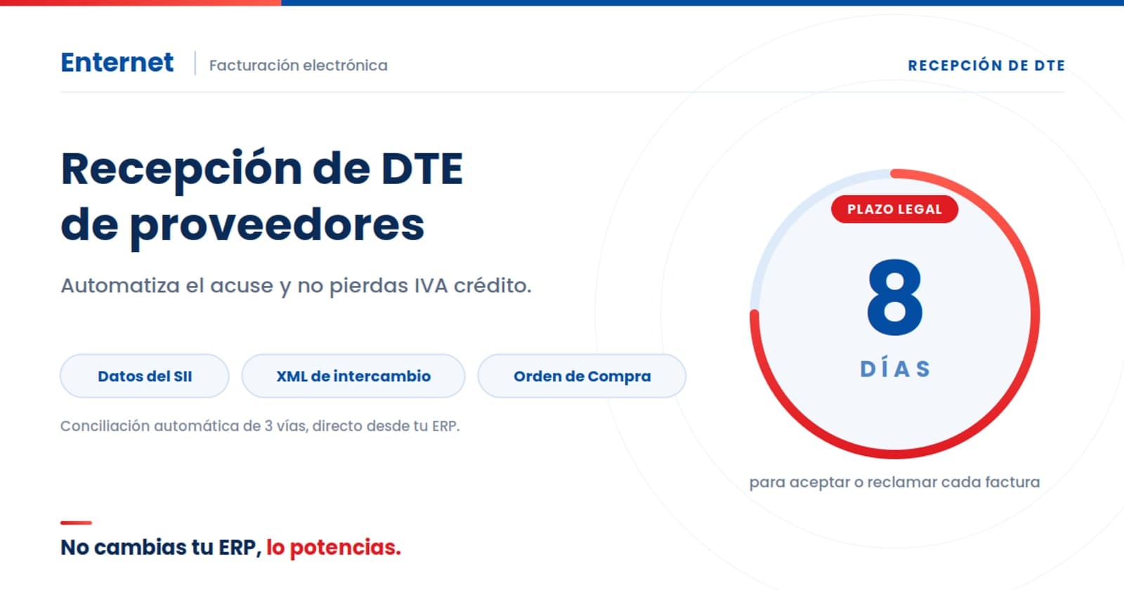 Cómo automatizar la recepción de DTE de proveedores y el acuse en 8 días
