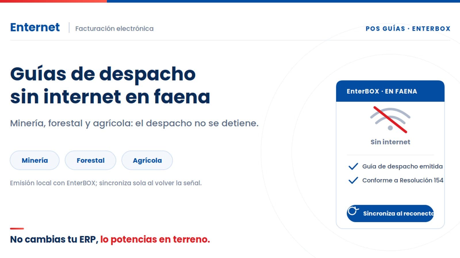 Cómo emitir guías de despacho sin internet en faenas mineras, forestales o agrícolas