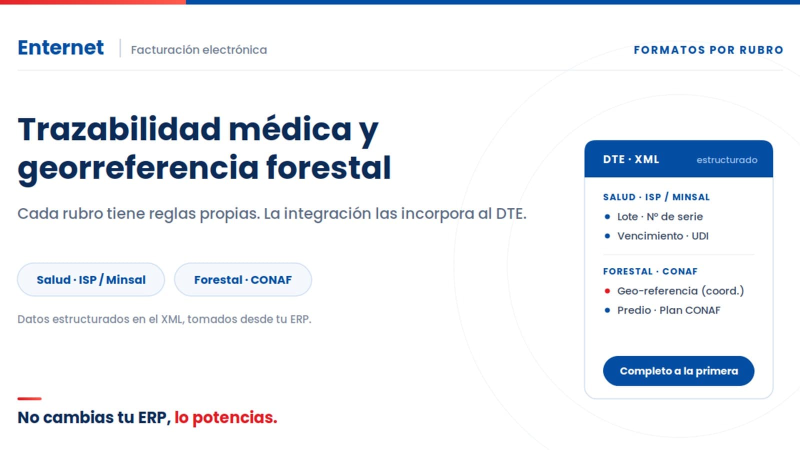 Trazabilidad de dispositivos médicos y georreferenciación de la madera en el DTE